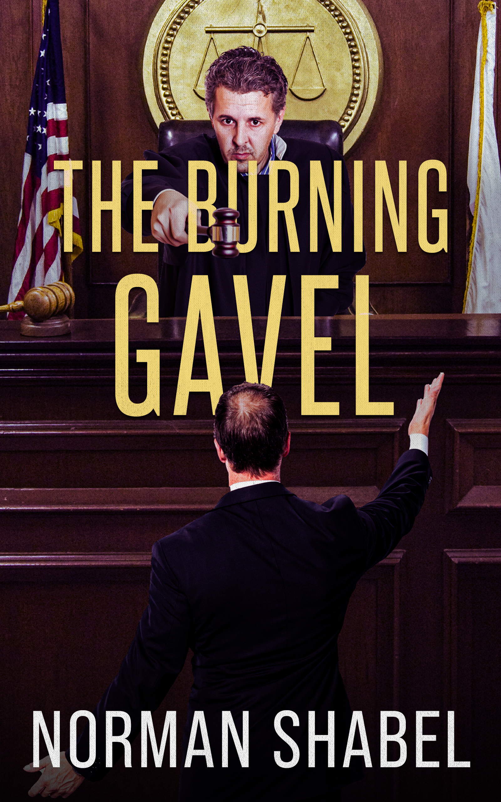 The Burning Gavel by Norman Shabel